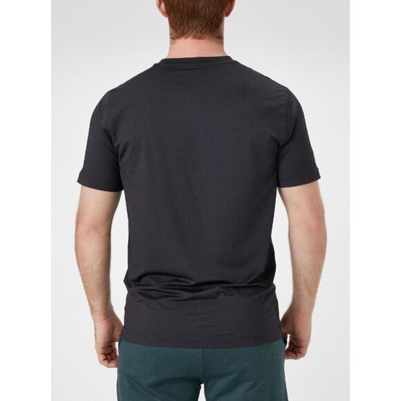 NWE! Vuori Men's Tradewind Performance Tee BLACK HEATHER LARGE - Picture 2 of 10